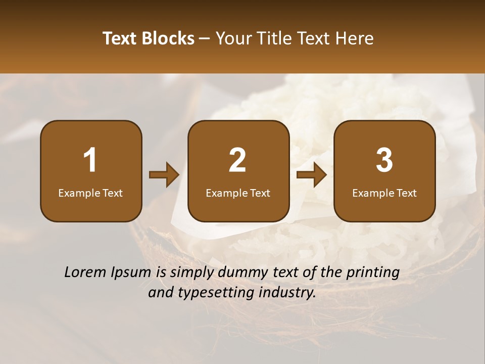 A Picture Of Some Food On A Table PowerPoint Template