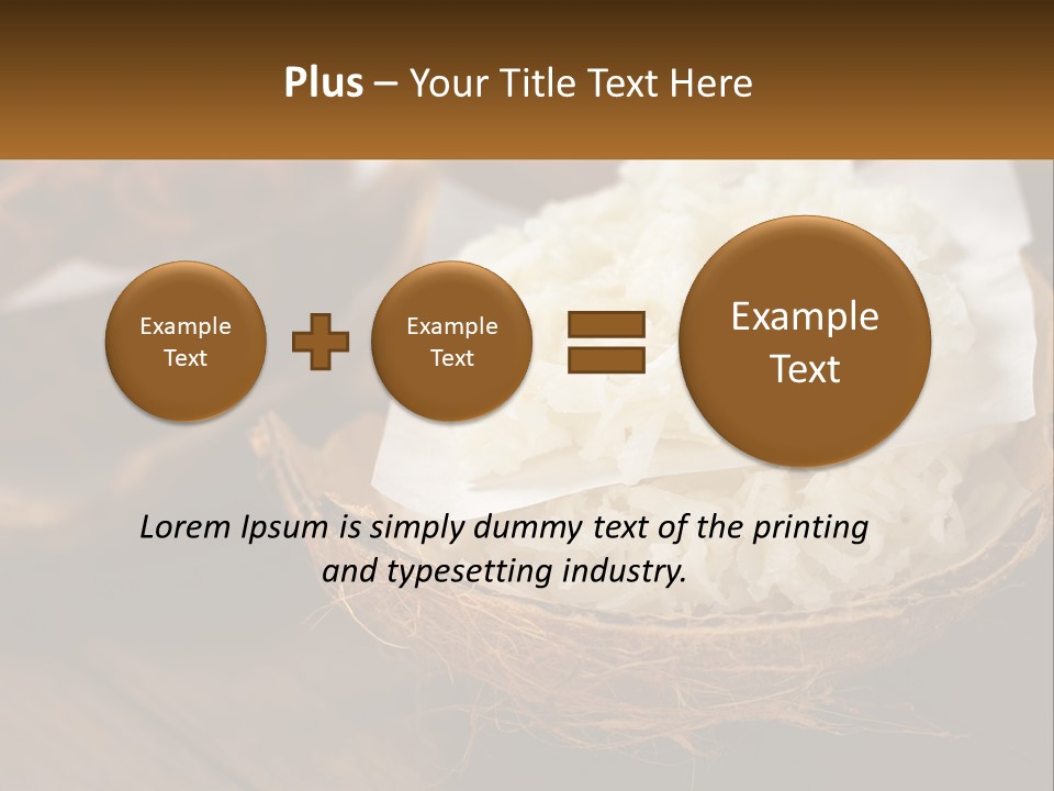 A Picture Of Some Food On A Table PowerPoint Template