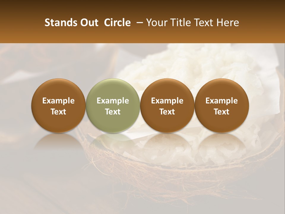 A Picture Of Some Food On A Table PowerPoint Template