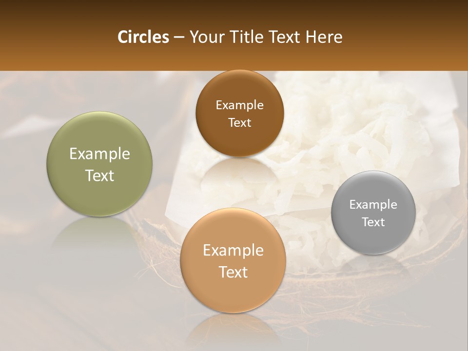 A Picture Of Some Food On A Table PowerPoint Template