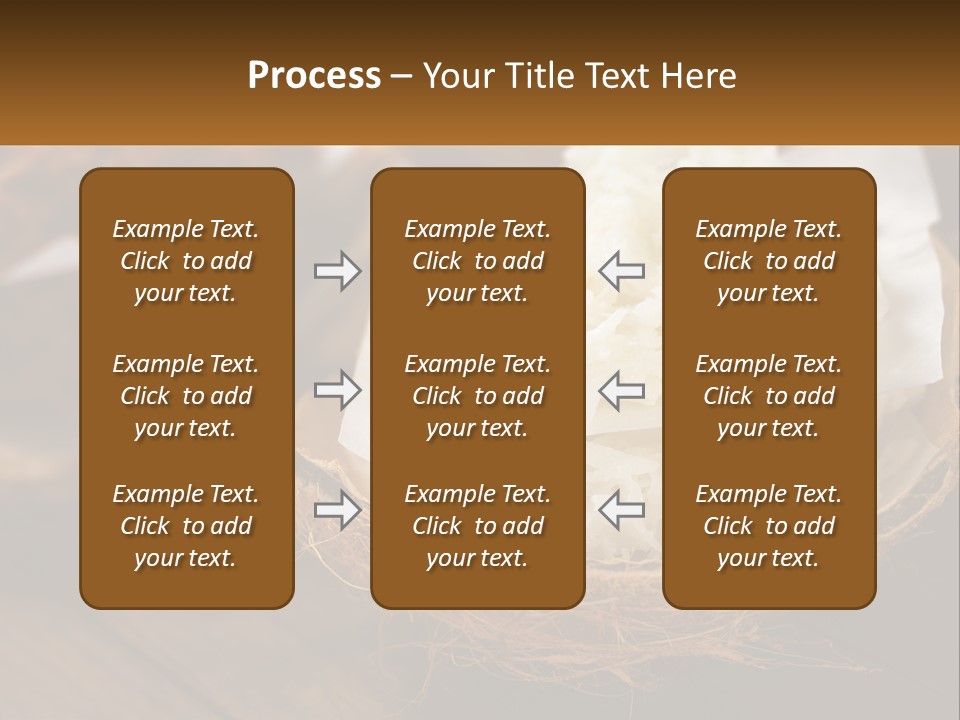 A Picture Of Some Food On A Table PowerPoint Template