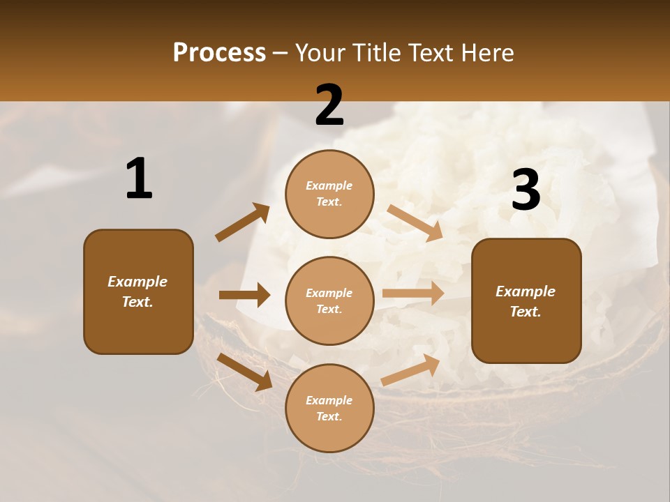 A Picture Of Some Food On A Table PowerPoint Template