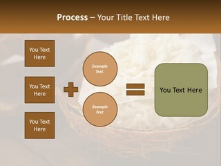 A Picture Of Some Food On A Table PowerPoint Template