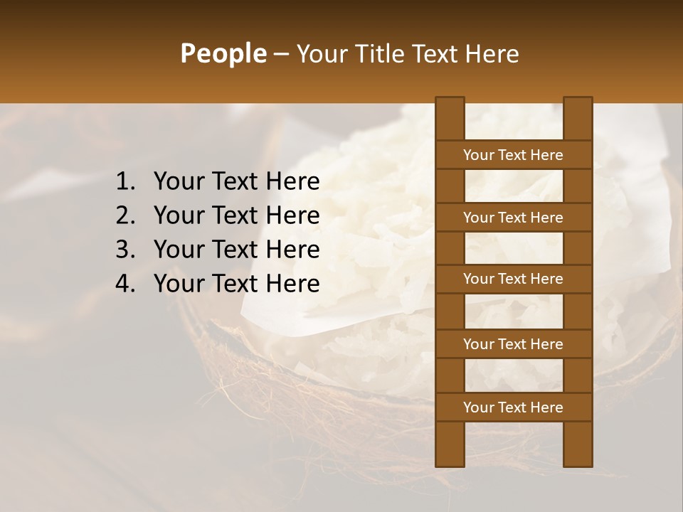 A Picture Of Some Food On A Table PowerPoint Template