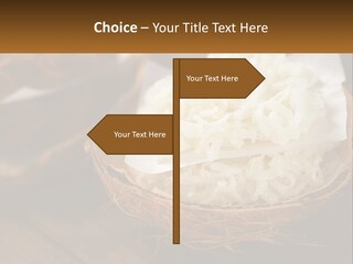 A Picture Of Some Food On A Table PowerPoint Template