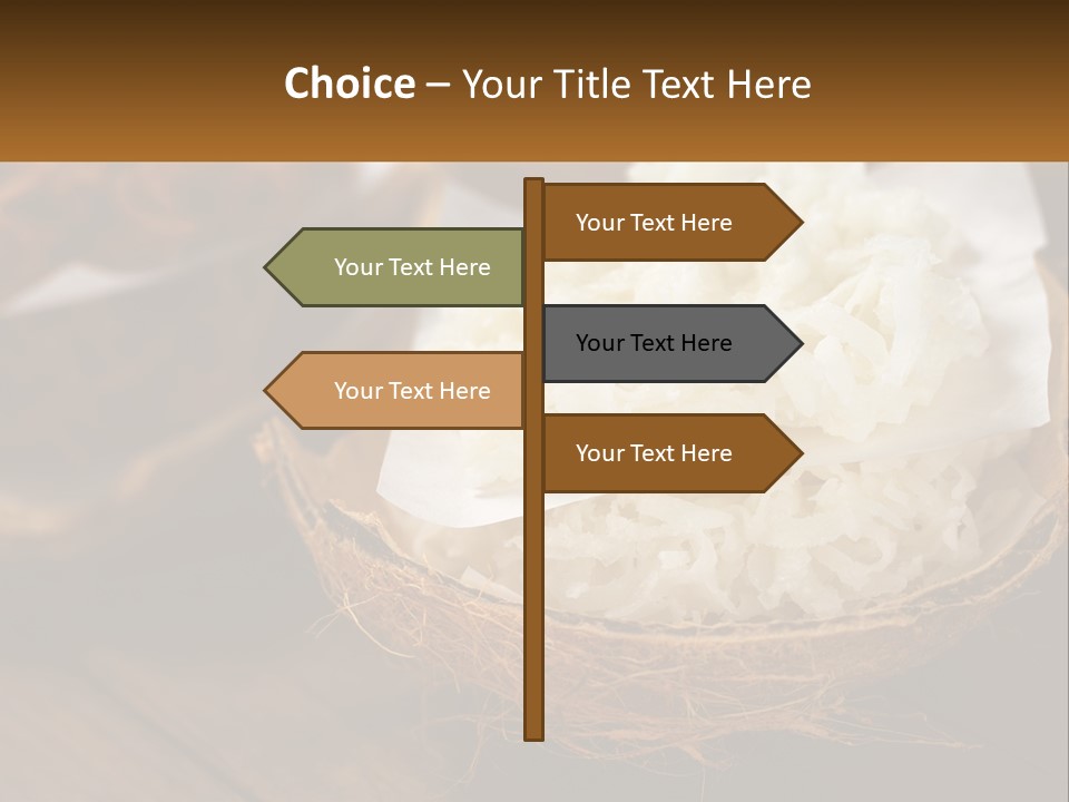 A Picture Of Some Food On A Table PowerPoint Template