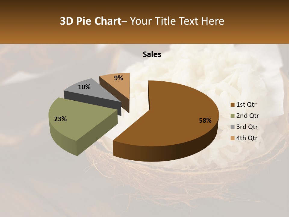 A Picture Of Some Food On A Table PowerPoint Template