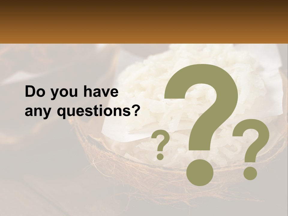 A Picture Of Some Food On A Table PowerPoint Template