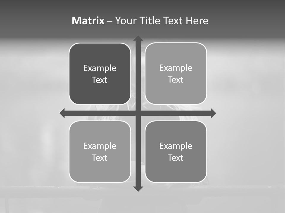 A Beautiful Blonde Woman Standing In Front Of A Body Of Water PowerPoint Template