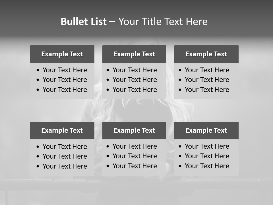 A Beautiful Blonde Woman Standing In Front Of A Body Of Water PowerPoint Template