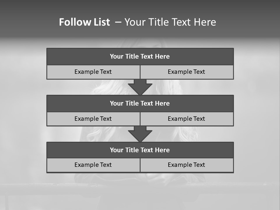 A Beautiful Blonde Woman Standing In Front Of A Body Of Water PowerPoint Template