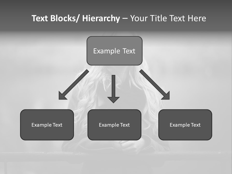 A Beautiful Blonde Woman Standing In Front Of A Body Of Water PowerPoint Template