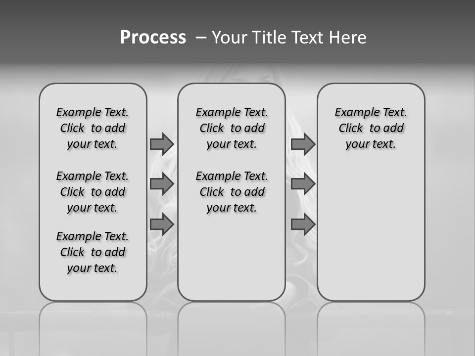 A Beautiful Blonde Woman Standing In Front Of A Body Of Water PowerPoint Template