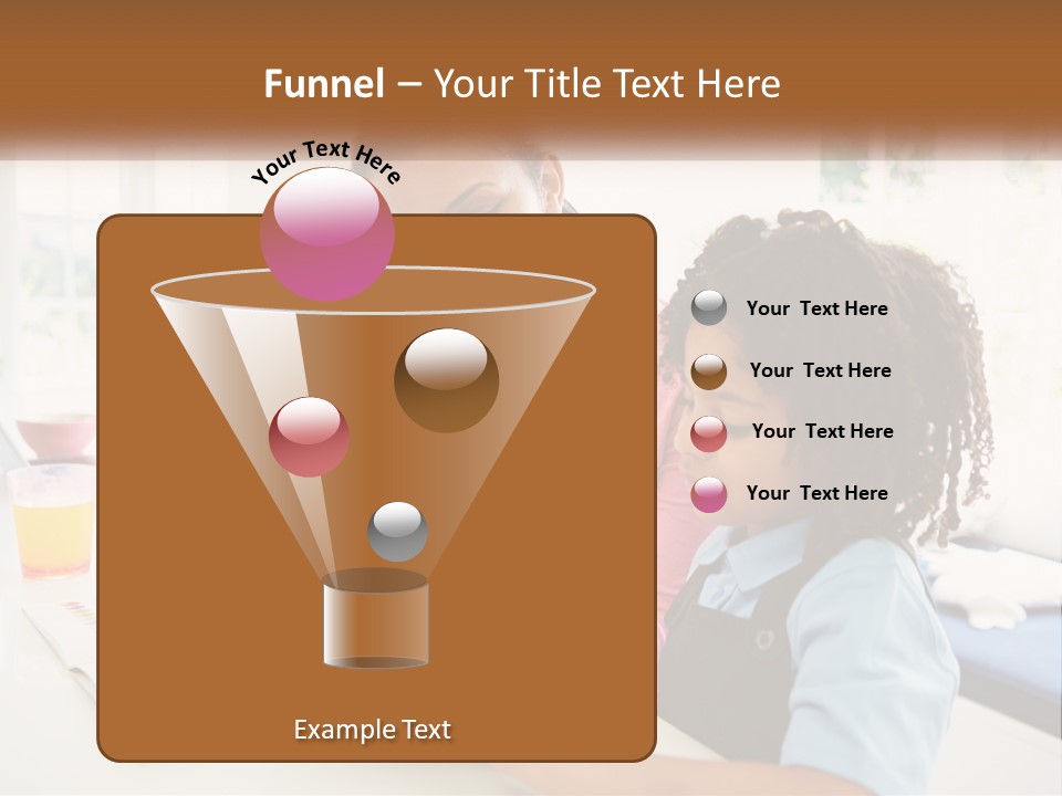 A Woman And A Child Are Looking At A Book PowerPoint Template