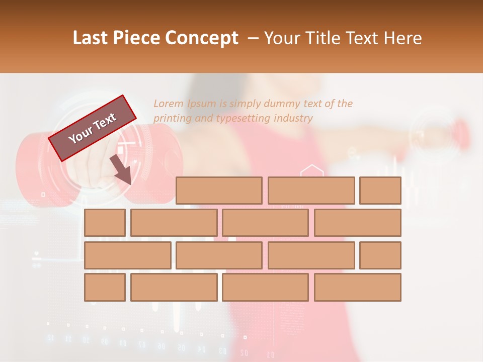 A Woman Holding A Red Dumb Dumb Dumb Dumb Dumb Dumb Dumb Dumb Dumb Dumb Dumb PowerPoint Template