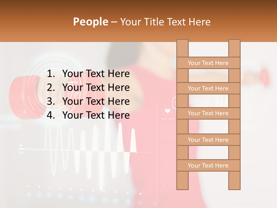 A Woman Holding A Red Dumb Dumb Dumb Dumb Dumb Dumb Dumb Dumb Dumb Dumb Dumb PowerPoint Template