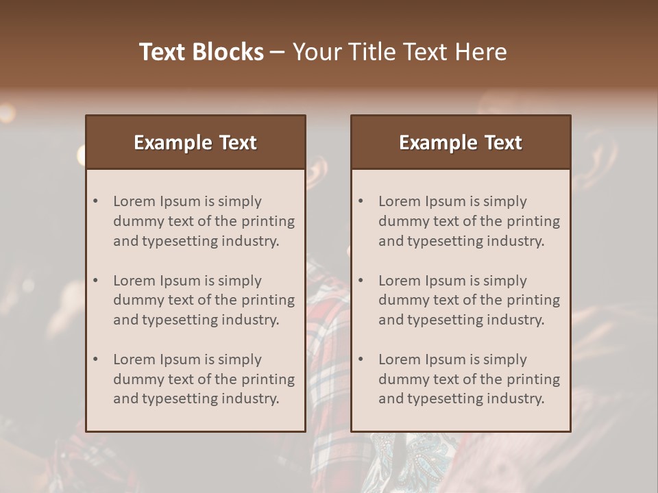 A Group Of Men Singing In A Bar PowerPoint Template