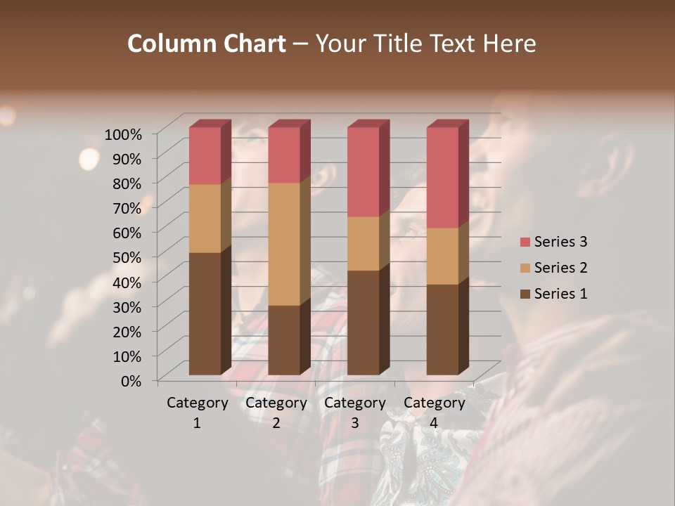 A Group Of Men Singing In A Bar PowerPoint Template