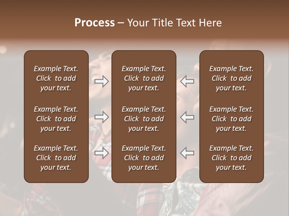 A Group Of Men Singing In A Bar PowerPoint Template
