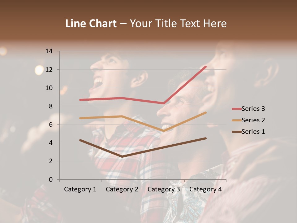 A Group Of Men Singing In A Bar PowerPoint Template