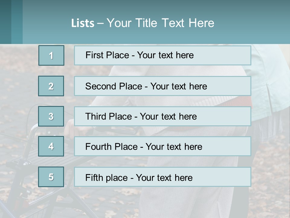 A Woman Pushing A Stroller With A Child In It PowerPoint Template