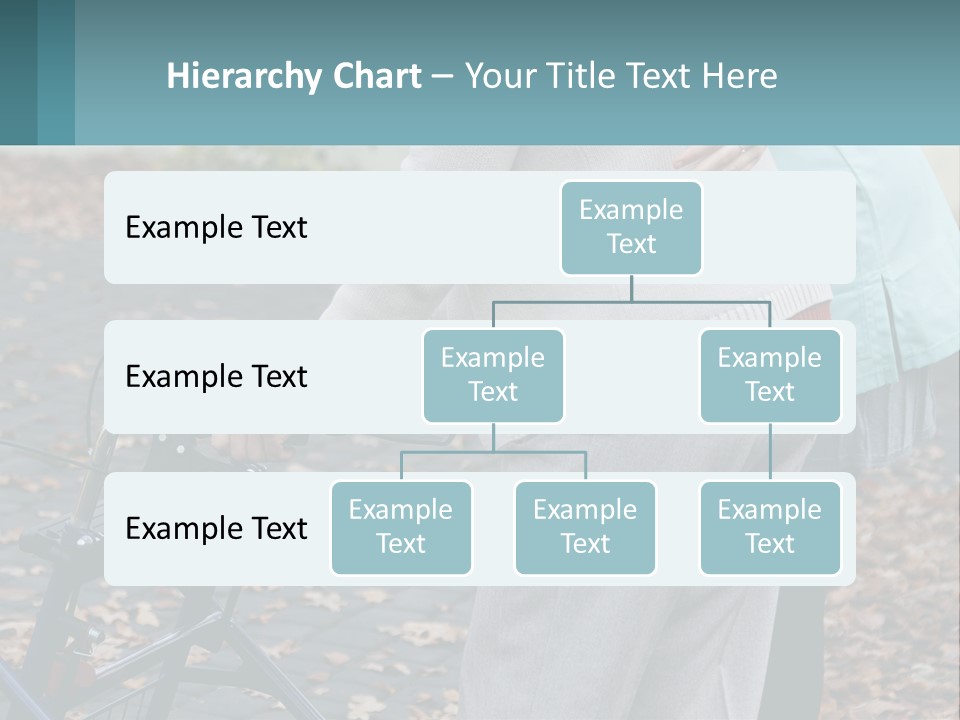 A Woman Pushing A Stroller With A Child In It PowerPoint Template