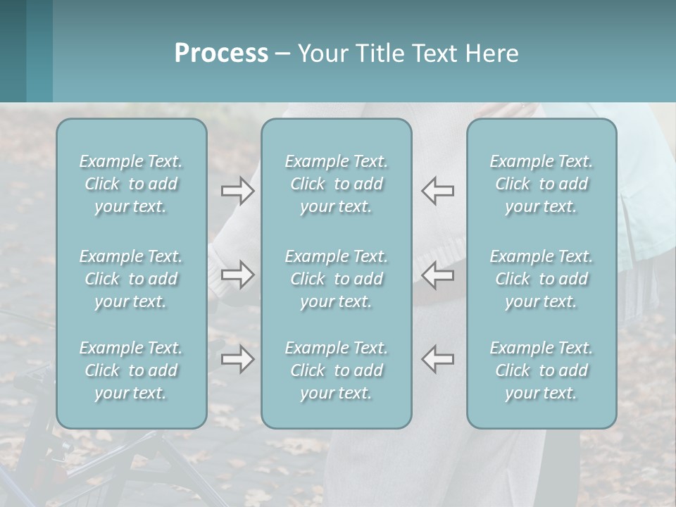 A Woman Pushing A Stroller With A Child In It PowerPoint Template