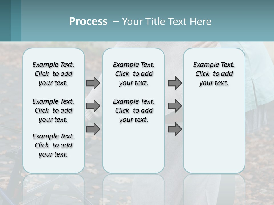 A Woman Pushing A Stroller With A Child In It PowerPoint Template