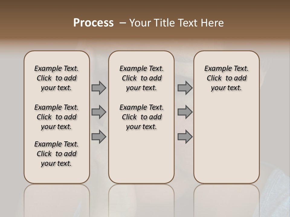 A Woman Holding Her Hand To Her Face PowerPoint Template