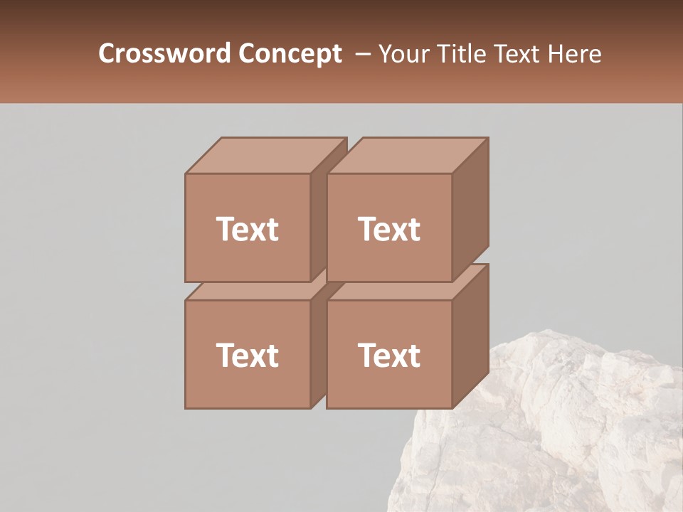 A Person Jumping Off A Cliff Into The Ocean PowerPoint Template