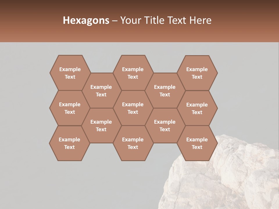 A Person Jumping Off A Cliff Into The Ocean PowerPoint Template