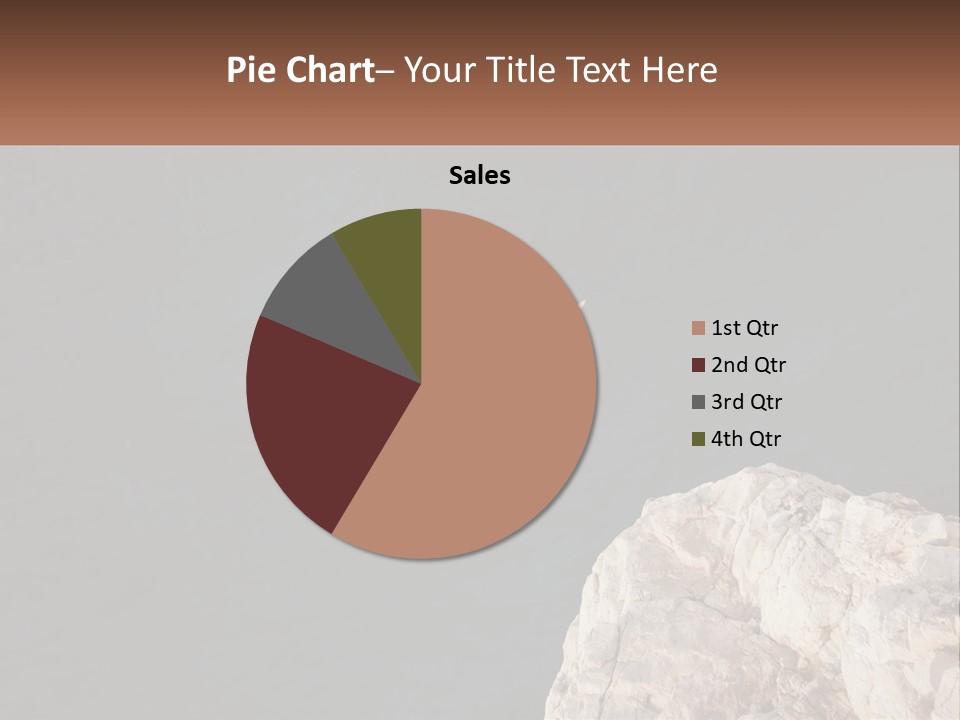 A Person Jumping Off A Cliff Into The Ocean PowerPoint Template