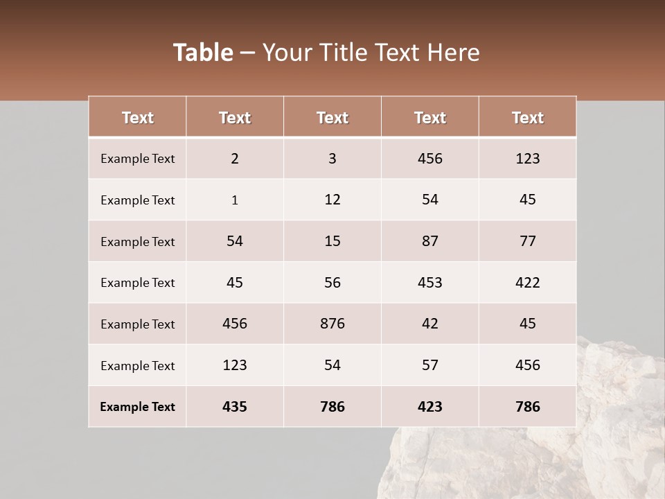 A Person Jumping Off A Cliff Into The Ocean PowerPoint Template