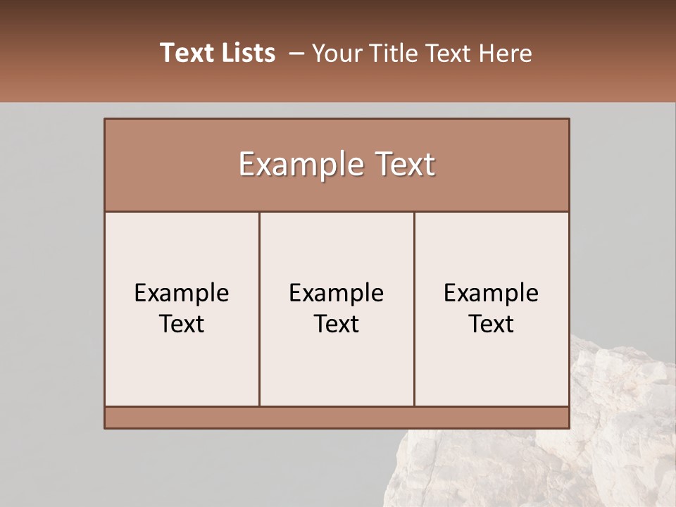 A Person Jumping Off A Cliff Into The Ocean PowerPoint Template