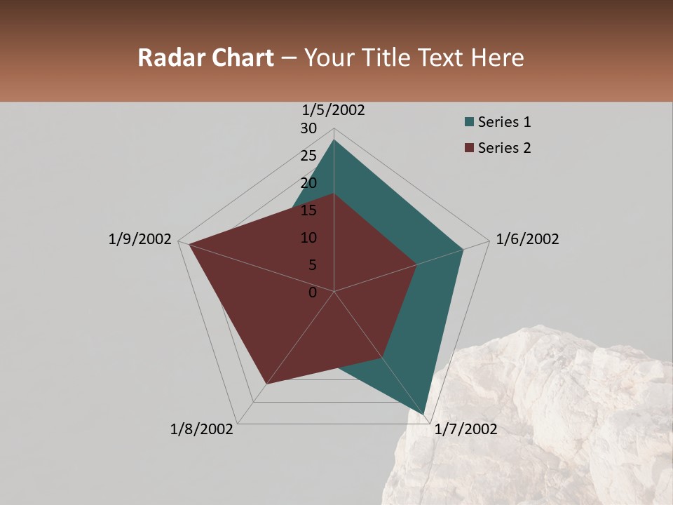 A Person Jumping Off A Cliff Into The Ocean PowerPoint Template