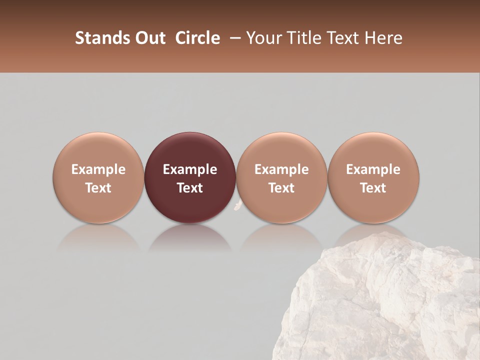 A Person Jumping Off A Cliff Into The Ocean PowerPoint Template