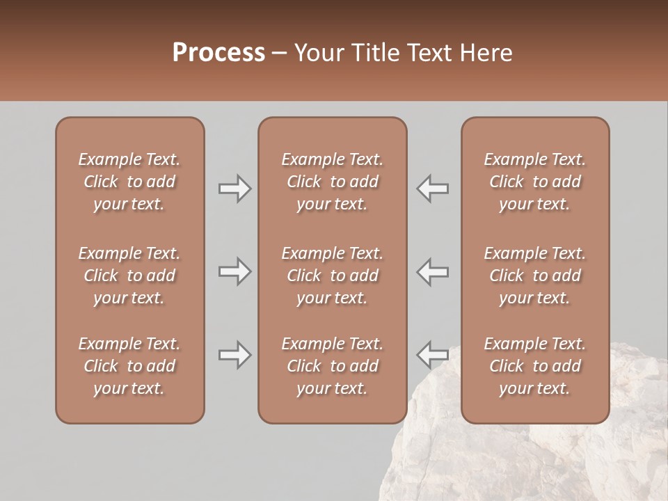 A Person Jumping Off A Cliff Into The Ocean PowerPoint Template