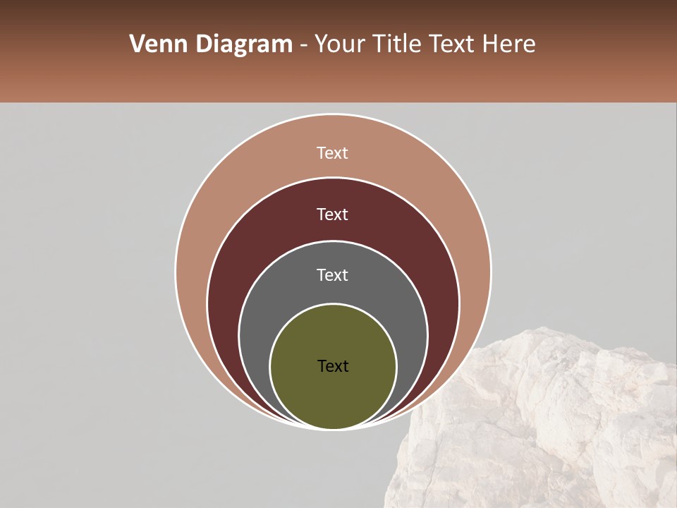 A Person Jumping Off A Cliff Into The Ocean PowerPoint Template