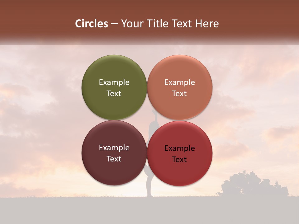 A Person Jumping In The Air With A Skateboard PowerPoint Template