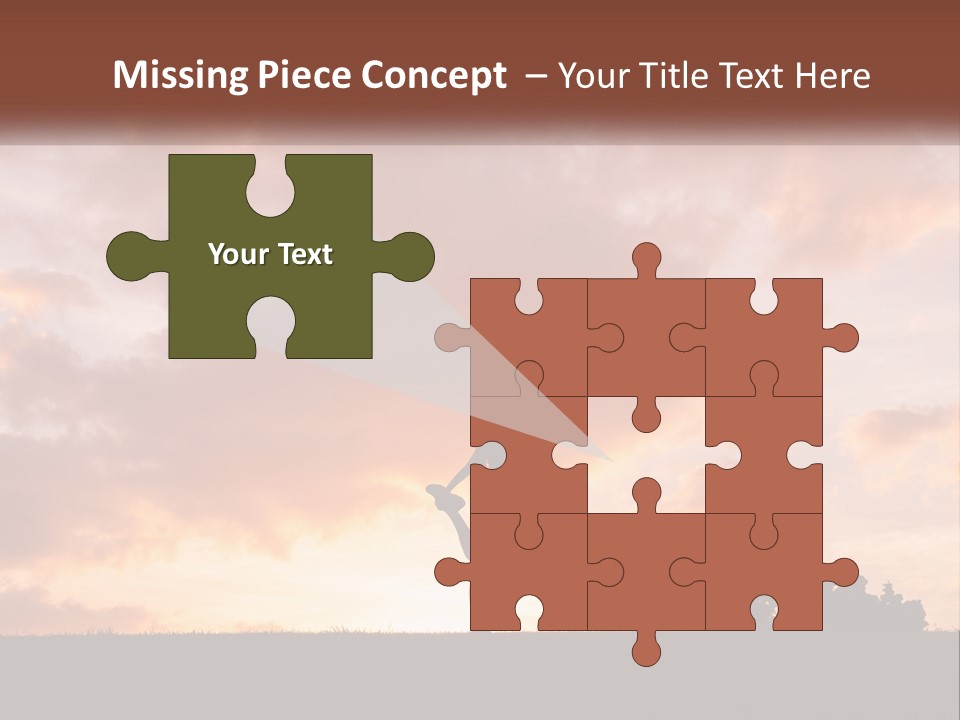 A Person Jumping In The Air With A Skateboard PowerPoint Template