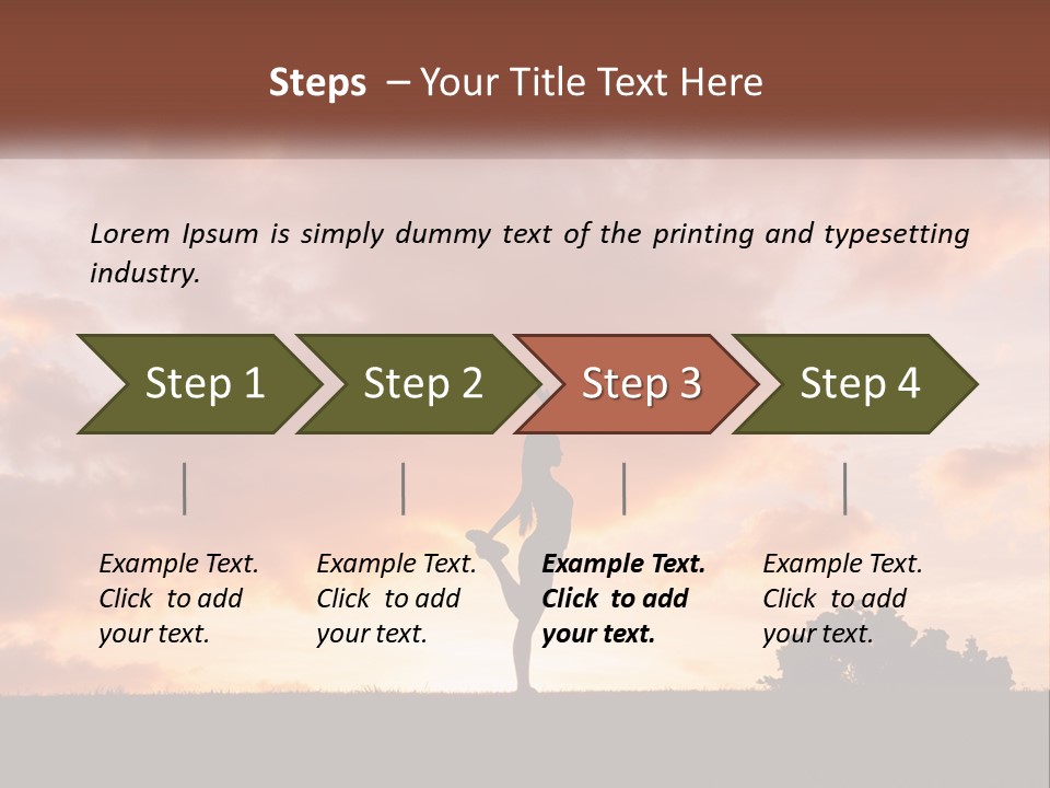 A Person Jumping In The Air With A Skateboard PowerPoint Template