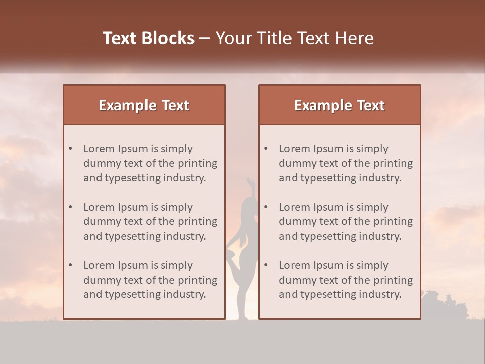 A Person Jumping In The Air With A Skateboard PowerPoint Template