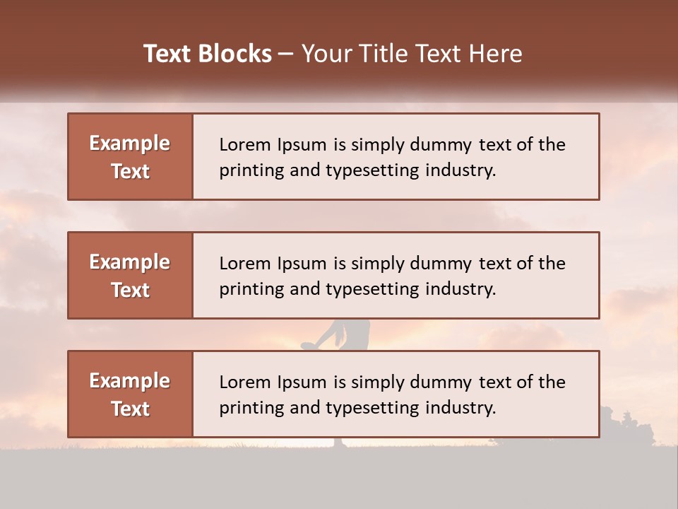 A Person Jumping In The Air With A Skateboard PowerPoint Template