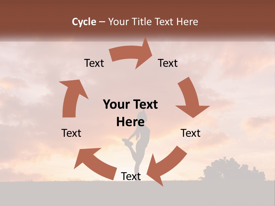 A Person Jumping In The Air With A Skateboard PowerPoint Template