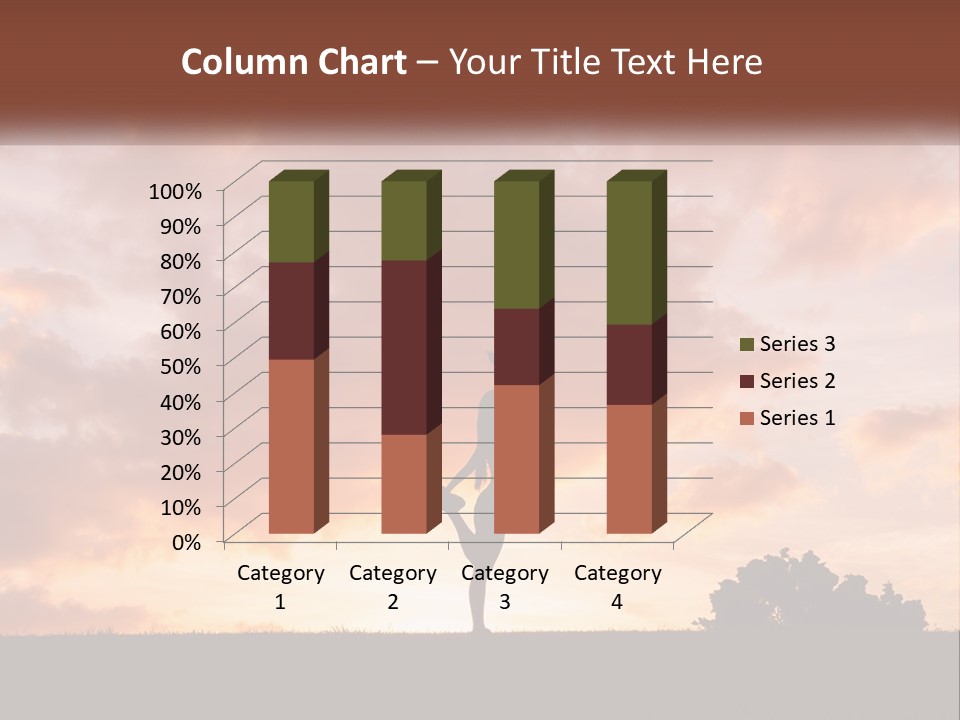 A Person Jumping In The Air With A Skateboard PowerPoint Template