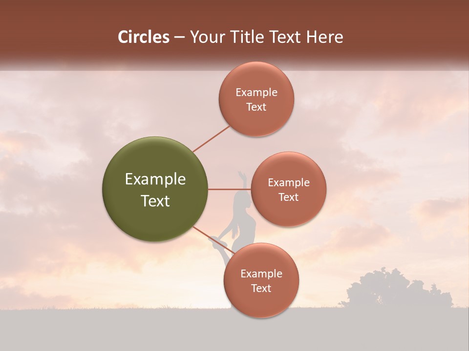 A Person Jumping In The Air With A Skateboard PowerPoint Template