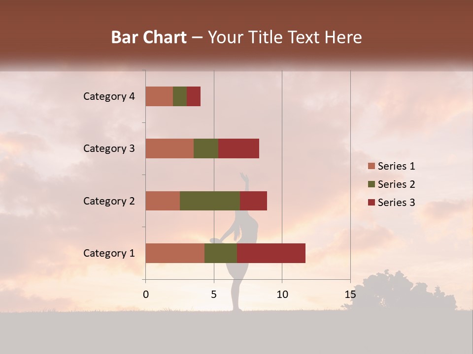 A Person Jumping In The Air With A Skateboard PowerPoint Template