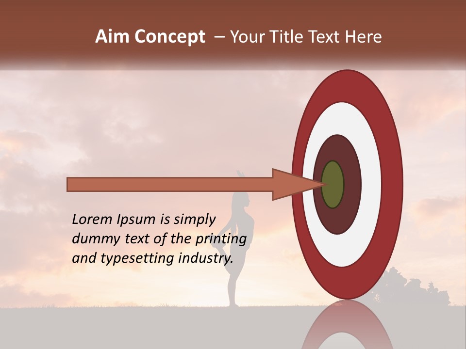 A Person Jumping In The Air With A Skateboard PowerPoint Template