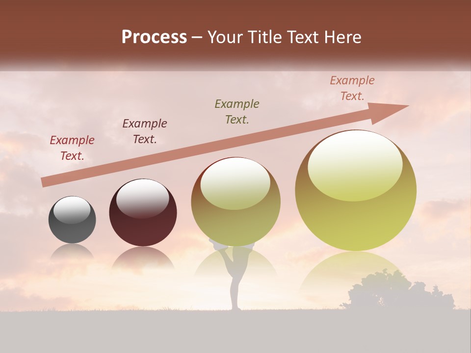 A Person Jumping In The Air With A Skateboard PowerPoint Template