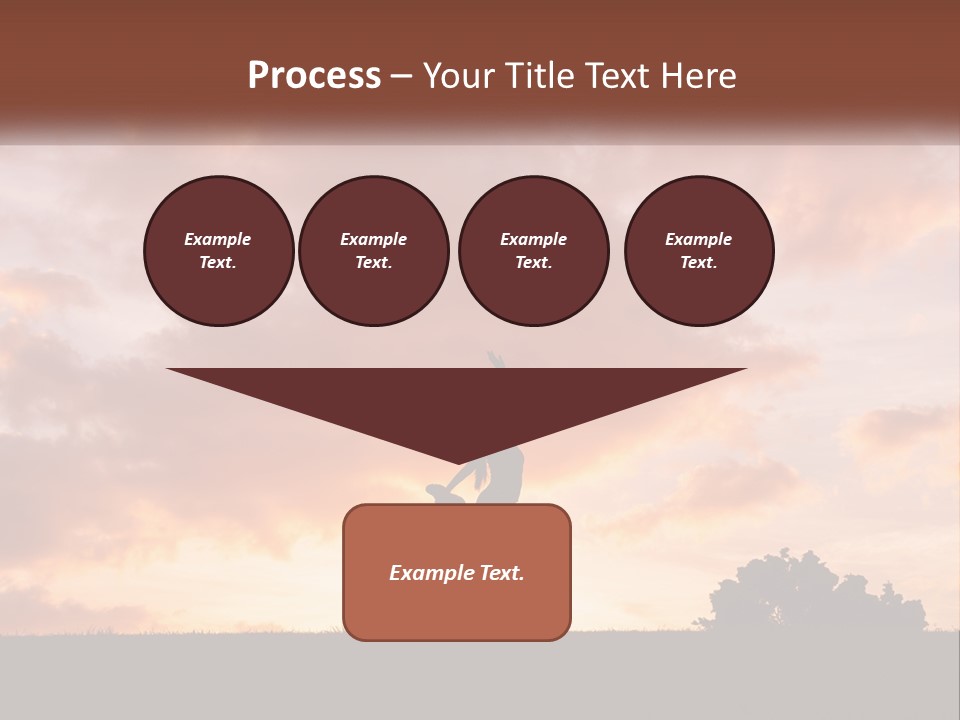 A Person Jumping In The Air With A Skateboard PowerPoint Template